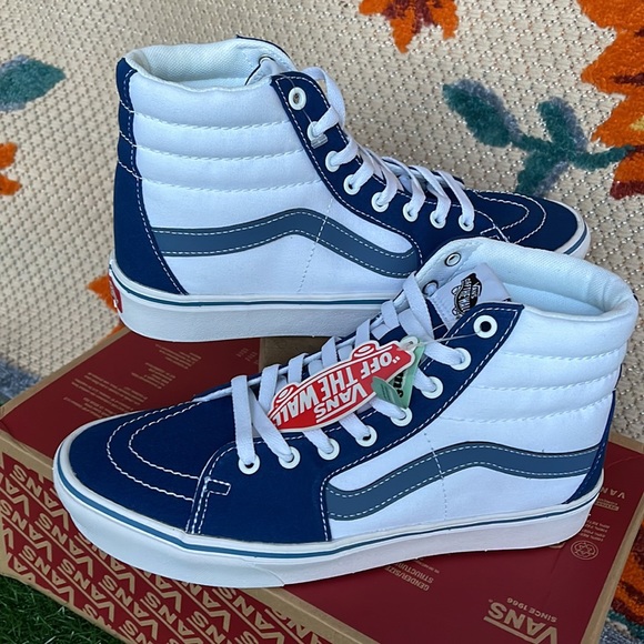 Vans Comfycush Sk8-Hi Tri-Tone True Blue/Moon Men’s sneakers - Picture 11 of 16